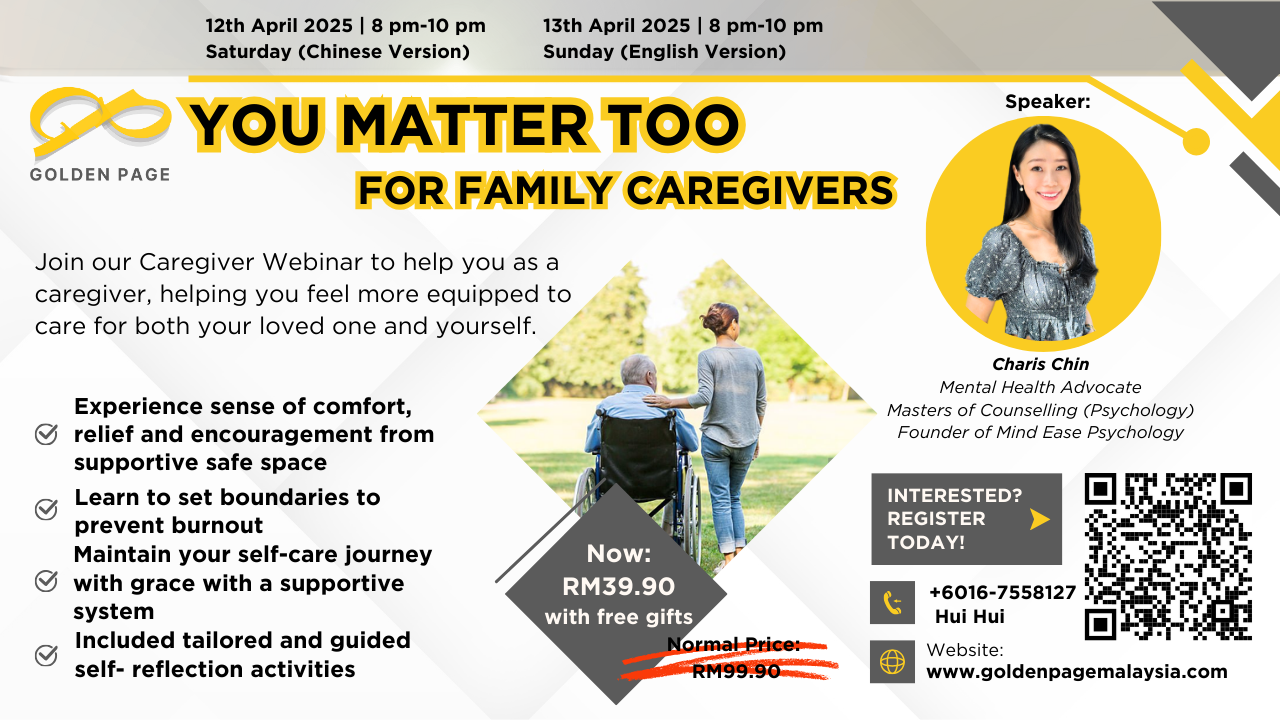 Golden Page Malaysia Caregiver Webinar